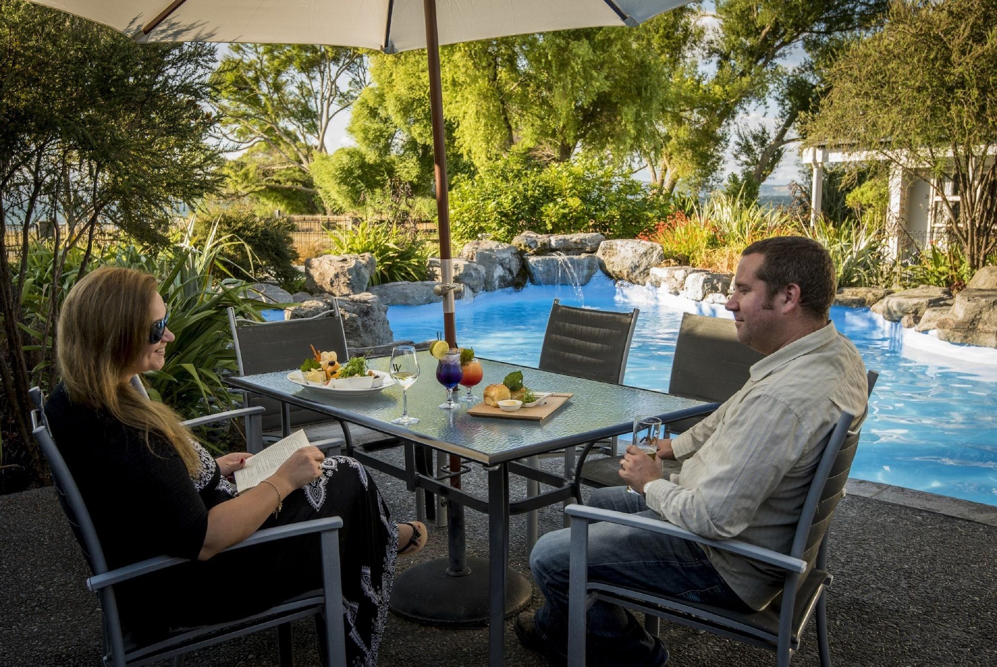 רוטורואה Wai Ora Lakeside Spa Resort מראה חיצוני תמונה